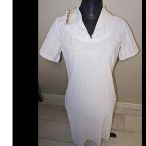 NWT Vintage 1960s 60s Glenbrooke Medical Nurse Dress Womens Size 13/14